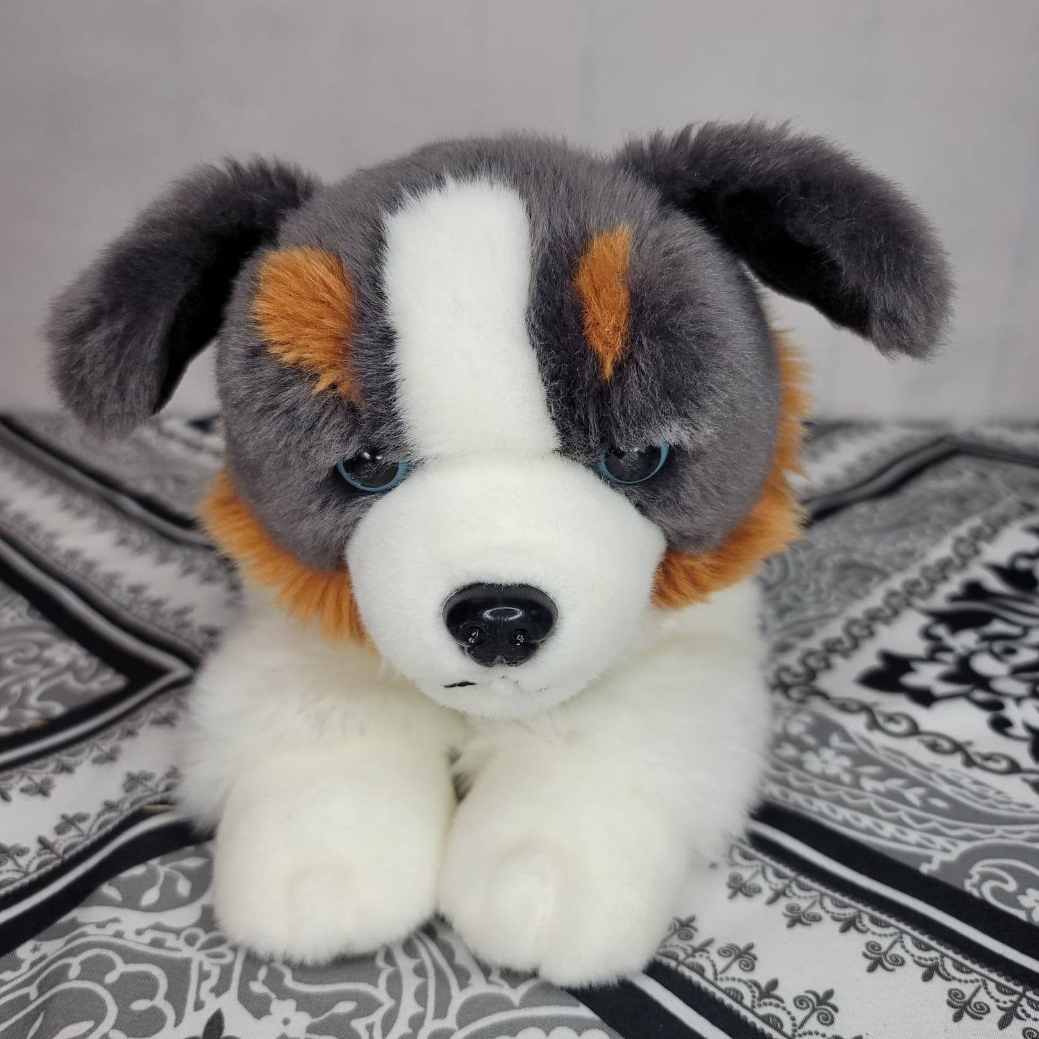 Miyoni Australian Shepherd Wallace Dog Plush Toy, 26457 by Aurora Super  Soft 