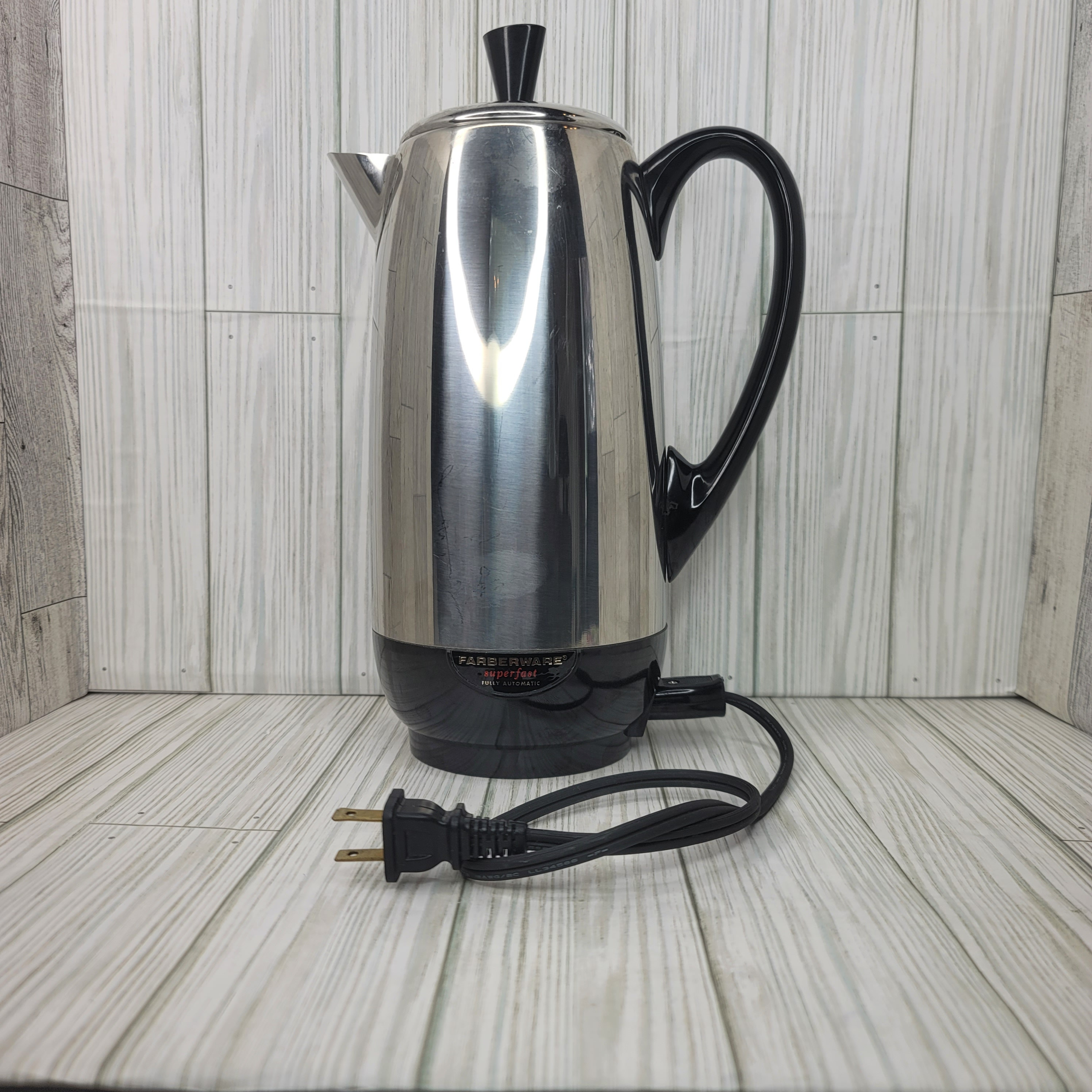 My mother's Farberware electric percolator from the late 80s/early