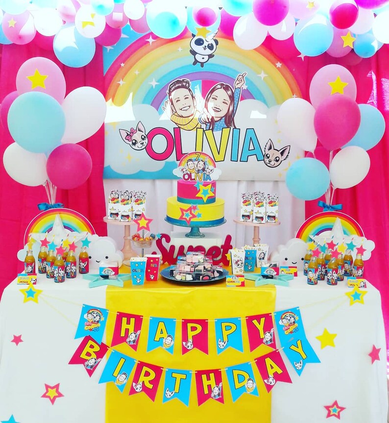 Party Kit Compleanno ME CONTRO TE digitale Me Contro Te | Etsy