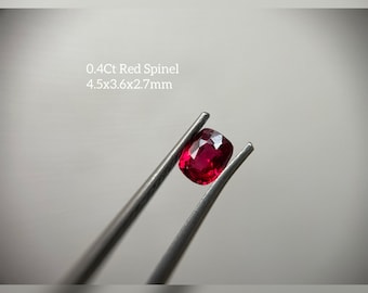 0.4Ct Red Spinel