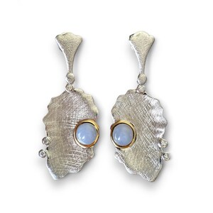 Grade A Burma Jadeite Jade and Diamonds earring in 18k solid gold