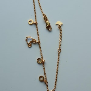 22k 916 gold Bracelet-Charm Bracelet 4.6g