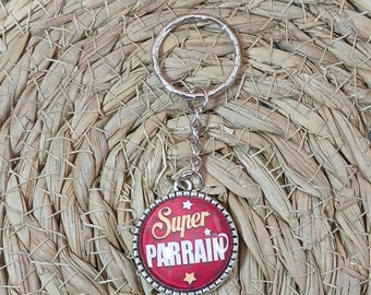 “Super godfather” key ring