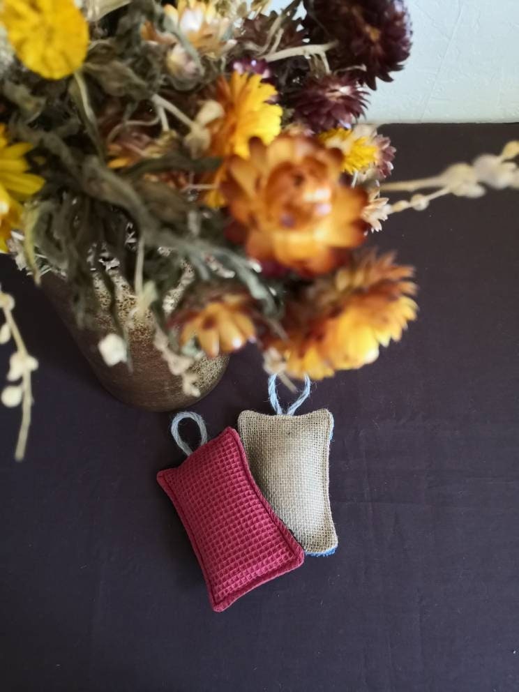 Lot de 2 Éponges Lavables - Eponges et Réutilisables Éponge Écologique-Démarche Zéro Déchet