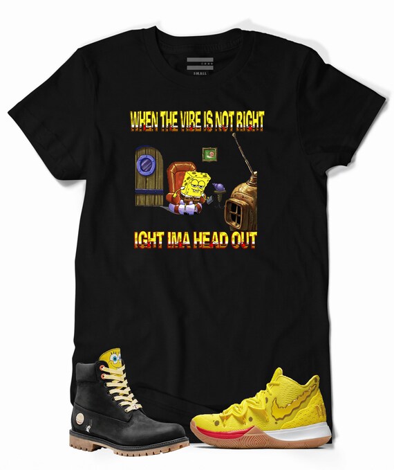 kyrie 5 spongebob shirt