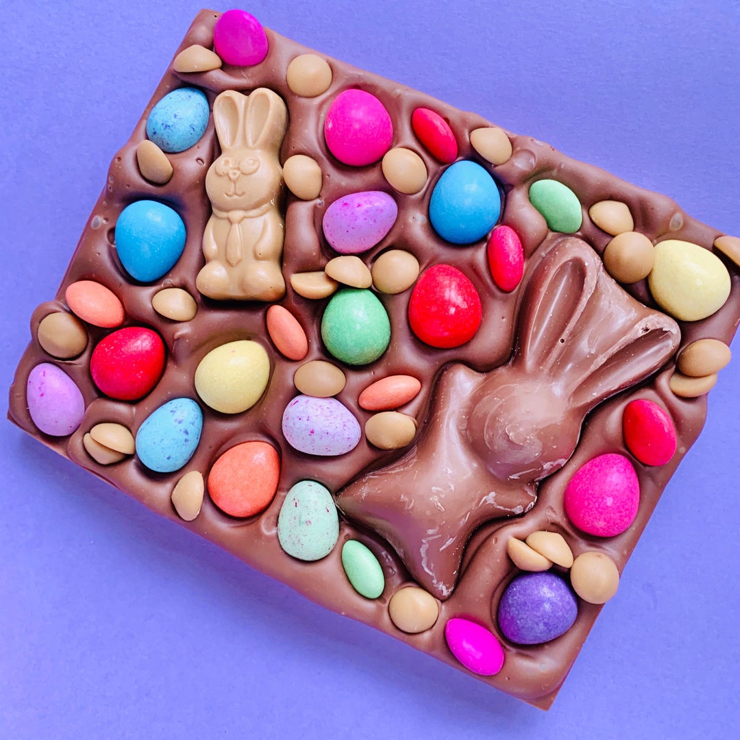 Milk Chocolate Loaded Easter Slab easter Chocolate Gift Belgian Milk