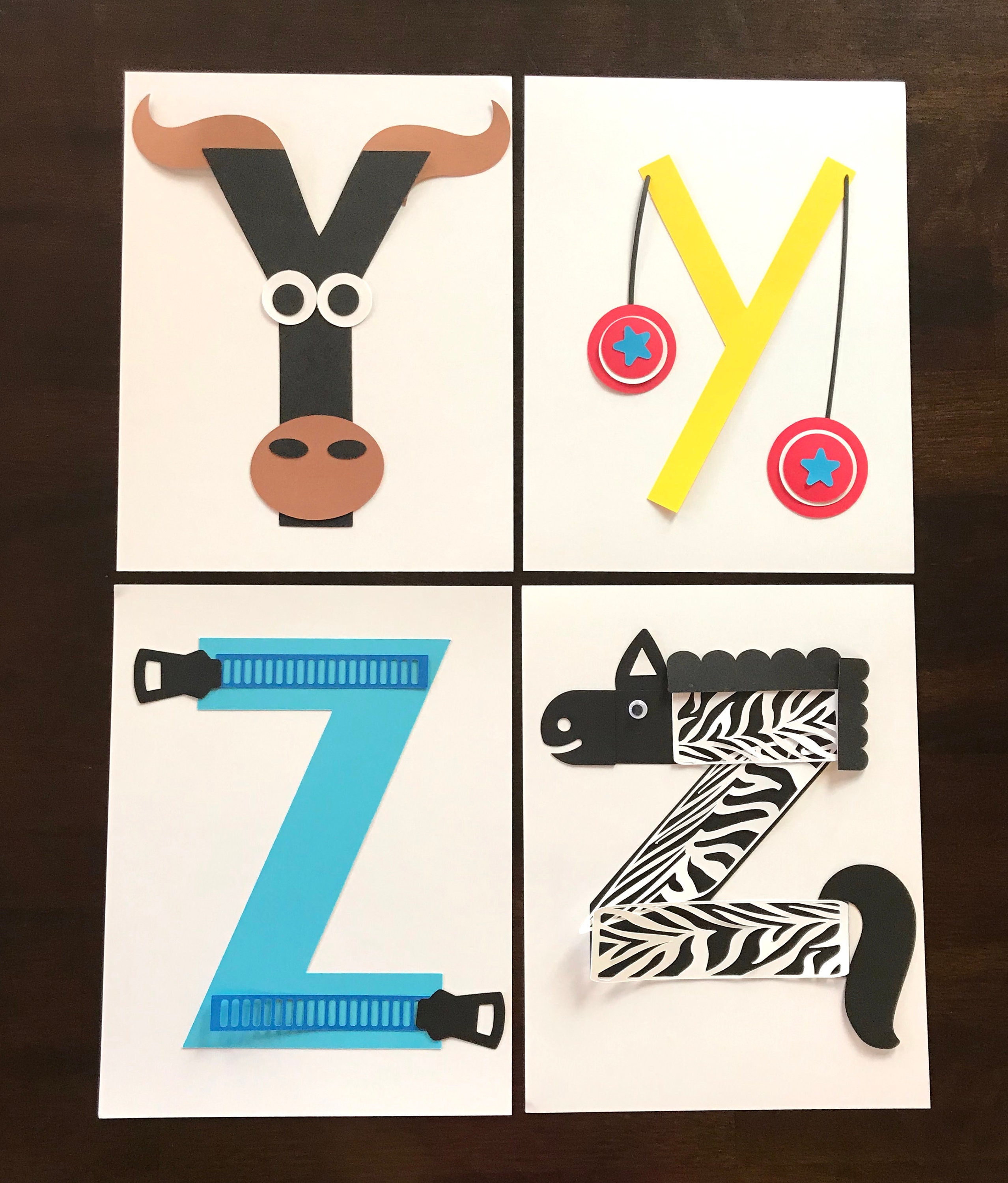 Precut Alphabet Craft Activity for Kids - Etsy