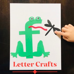Precut Alphabet Craft Activity for kids