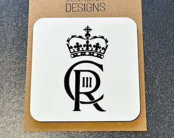 King Charles III - Royal Coronation Coaster gift