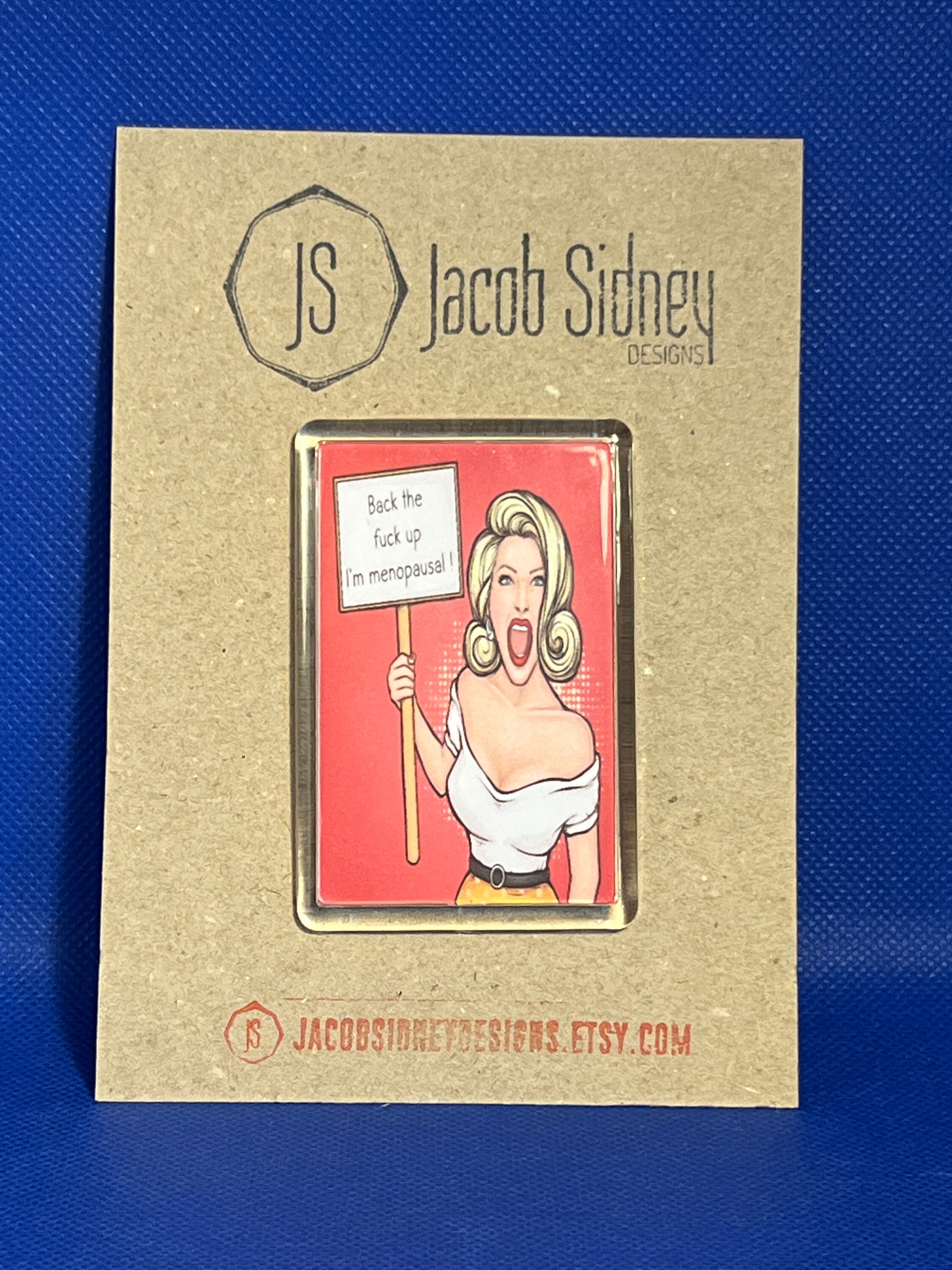 Menopause Humour Fridge Gift back the Fk Up... I'm Menopausal Etsy