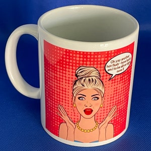 Menopause humour mug gift Yay another hot flush Bild 2