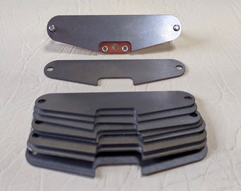 10x Base Plate fit Fender Stratocaster Pickups ,Carbon Steel