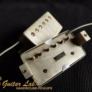 PAF 57 or PAF 59 Replica Humbucker Pickups Vintage Aged Relic fit Gibson LP Sg