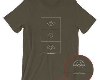 Cradle and Be Happy [lacrosse t-shirt/unisex]