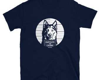 Husky: Partner in Crime [unisex t-shirt]