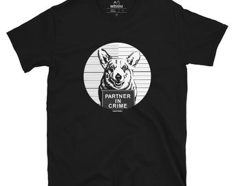 Corgi: Partner in Crime [unisex t-shirt]