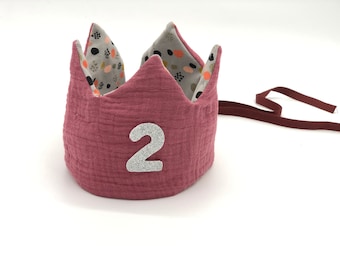 Fabric Birthday Crown