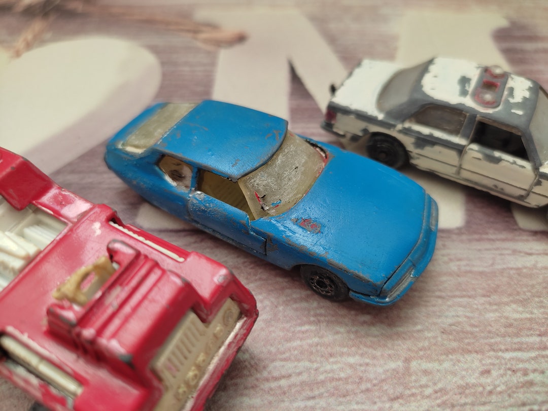 SET of 3 Vintage Matchbox Small Toy Cars Collectible Toy Etsy