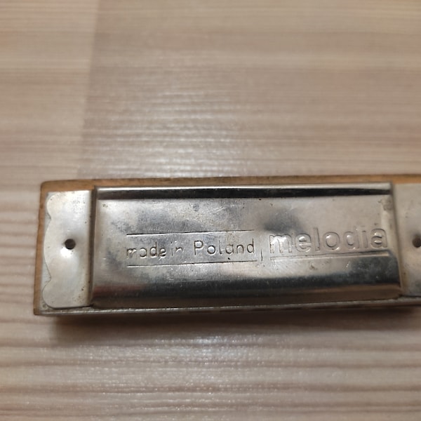 Relaks Harmonica Vintage  Poland Harmonica Melodia  Music Instrument, Collectible Harmonica Mini Harmonica