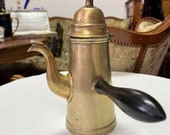 Collectible Bronze Kettle, Vintage Teapot