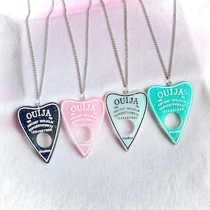 Pastel OUIJA Necklace {pastel goth, fairycore, y2k, emo, kawaii}