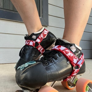Blood splatter Roller Derby Jam Strap