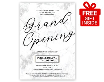 Opening Invitation Etsy