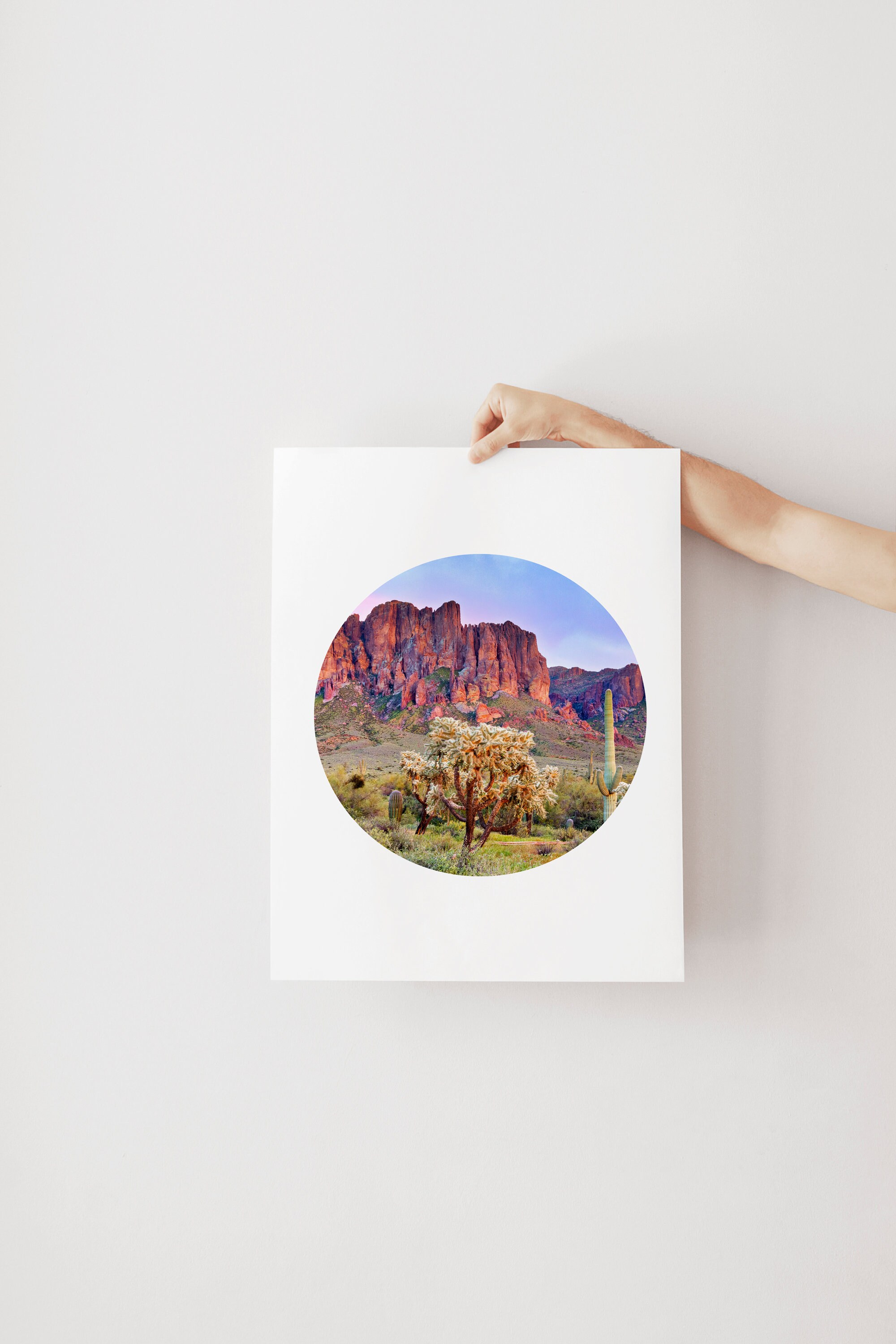 Desert Scene Printable Wall Art