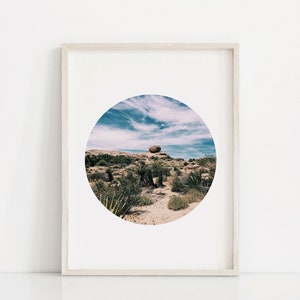 Desert Scenic Print, Printable Wall Art