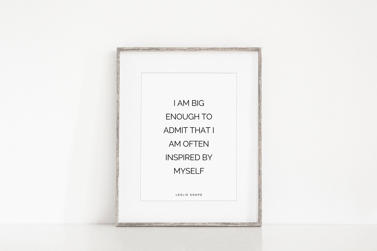 leslie knope printprintable quote etsy