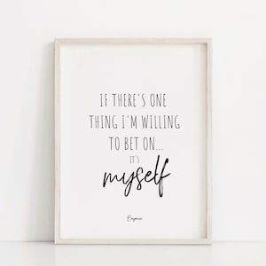 Beyonce Quote Printable Wall Art image 2