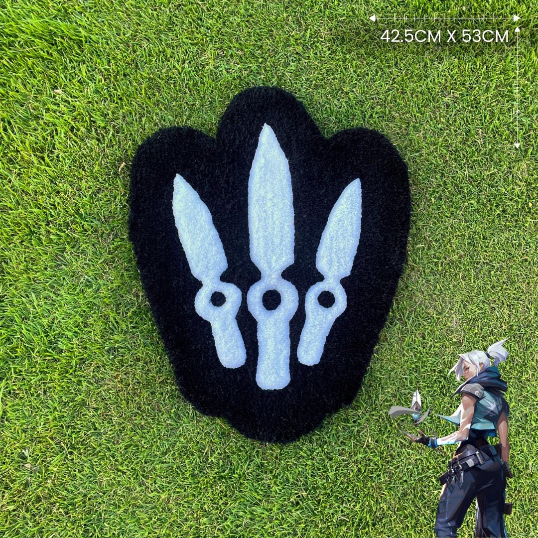 Valorant Jett Ultimate Rug - Etsy