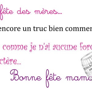 Carte fête des mères - fête commerciale - humoristique