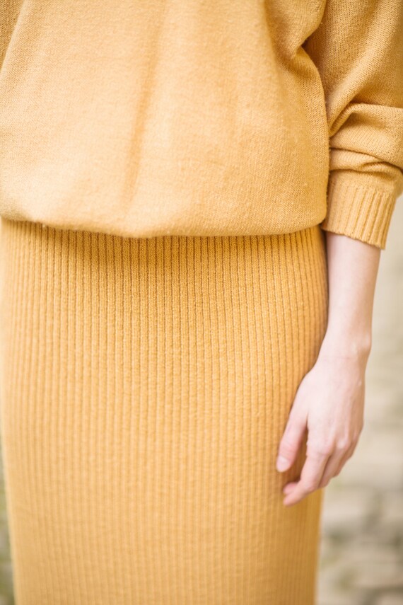 Women Co-ord Set | Women peach skirt | Peach top |