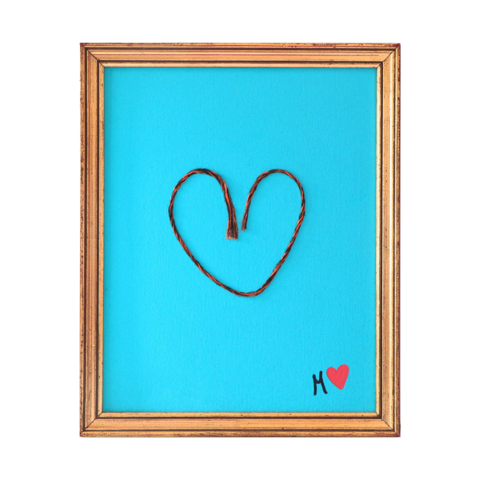 street Heart - Recycler Les Déchets d'art Dans Un Cadre Vintage