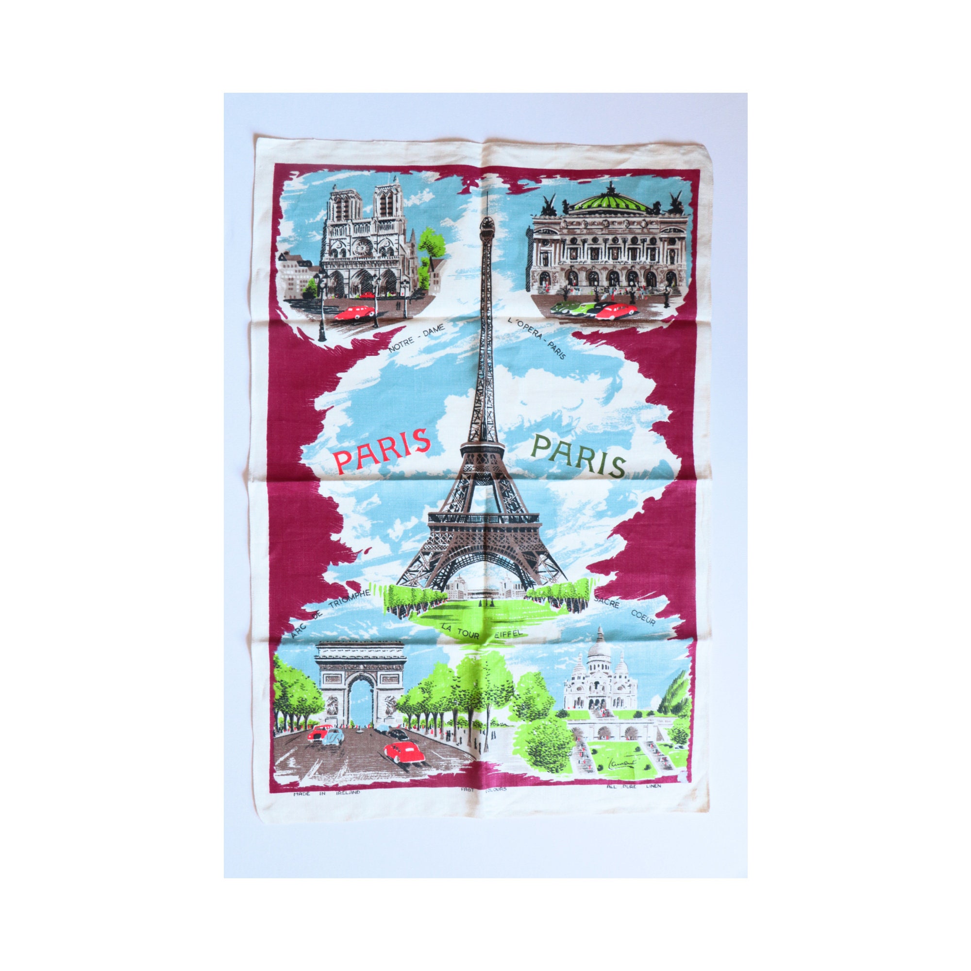 Irish Lamont Linens Paris Torchon