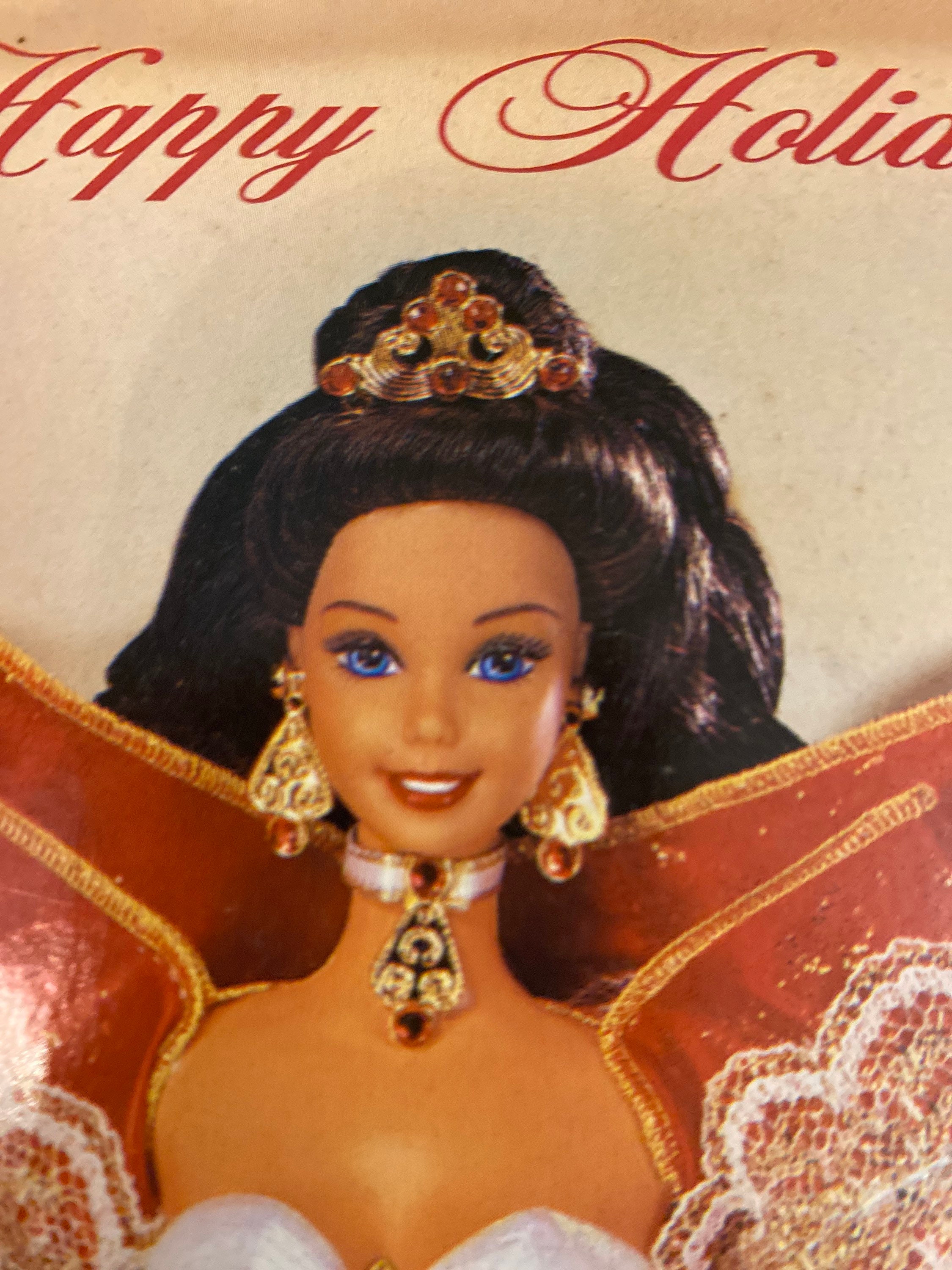 Rare Barbie Mattel Holiday Barbie With Box Misprint. Etsy