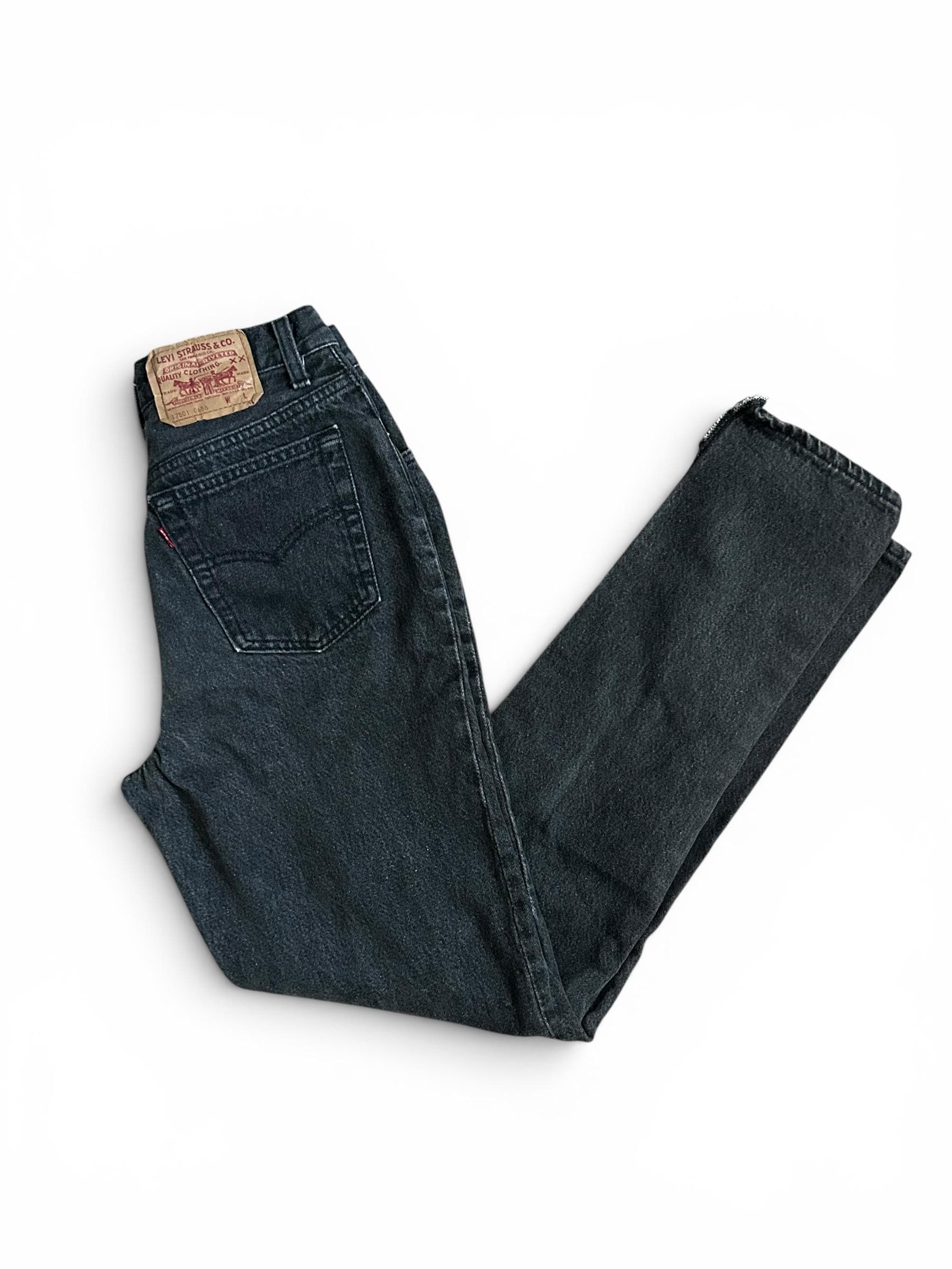 Vintage 80s Levis 501 Black - Etsy