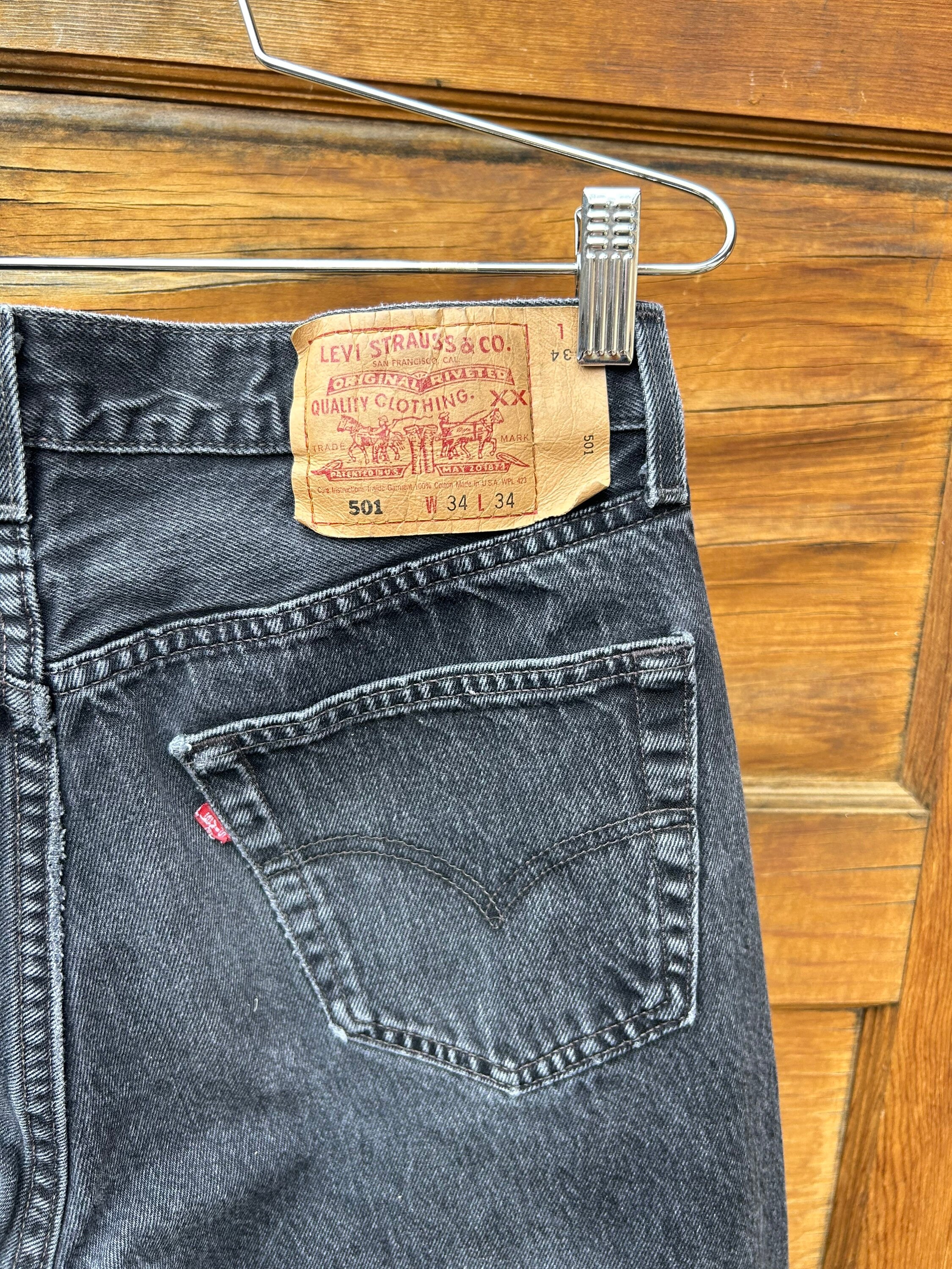 LEVIS LVC 1937 501 XX Jeans selvedge Denim Made In USA BIG E Jeans