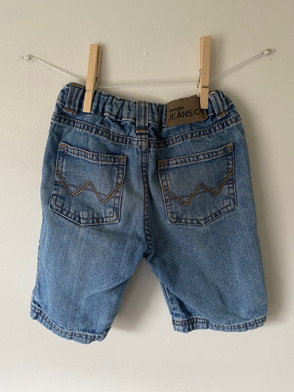 VTG Kids Size 4T WRANGLER 550 Cut Denim Shorts | Etsy