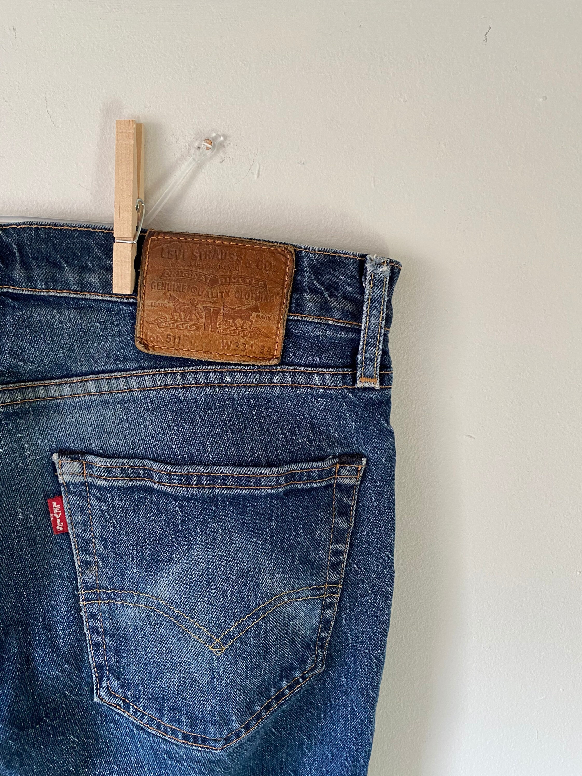 levis 511 made in usa selvedge