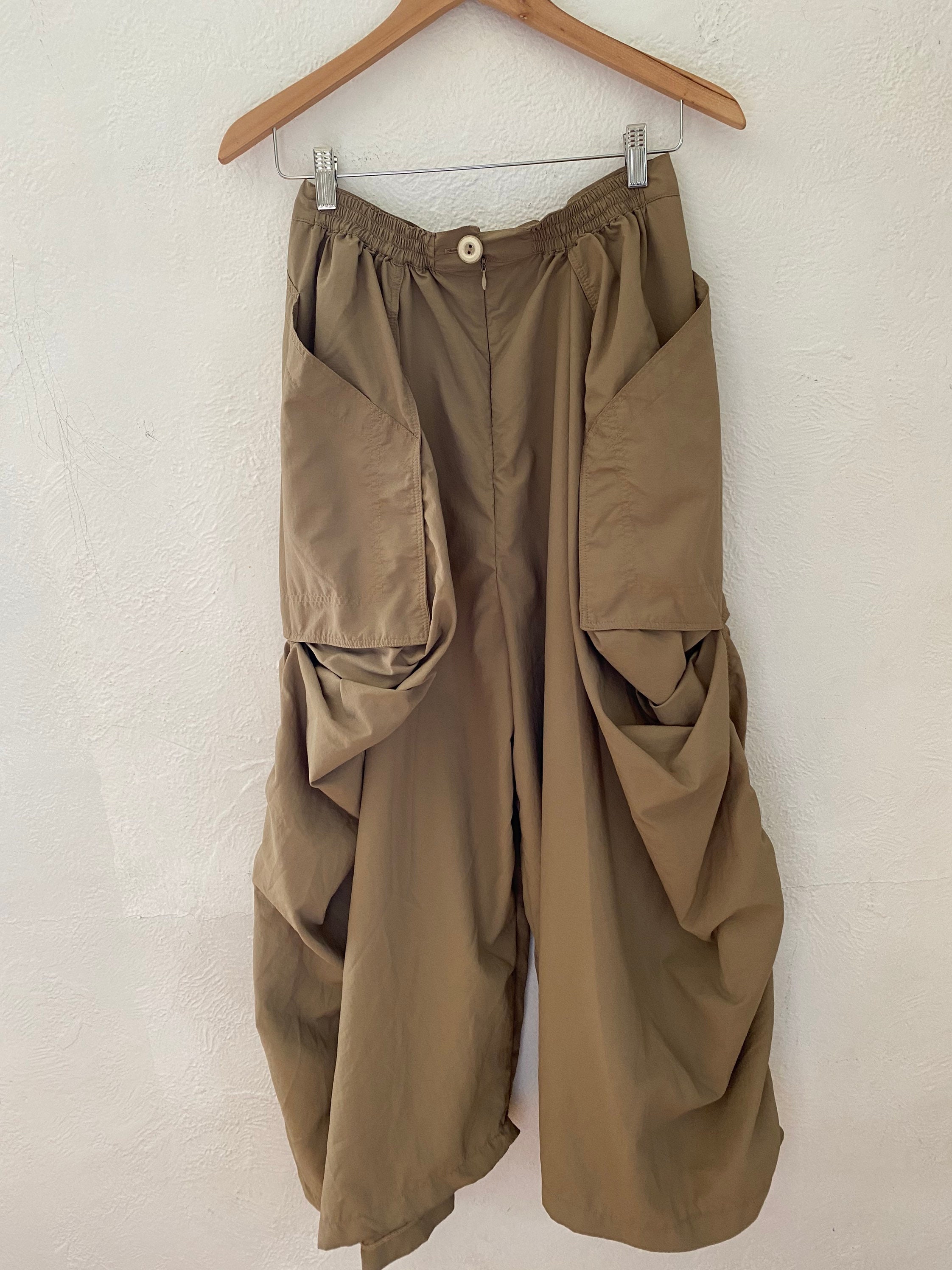 80s PARACHUTE Pants 2629 Waist Louis Vuitton Runway Style | Etsy