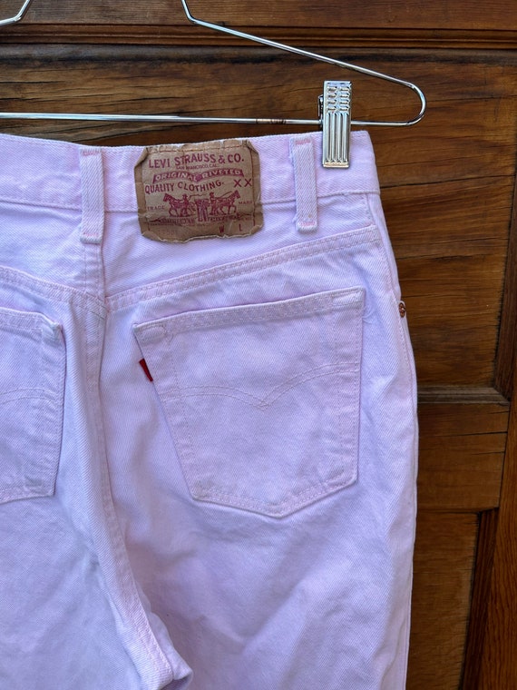 VTG Levis 501 PINK Jeans, 24.5” x 32”