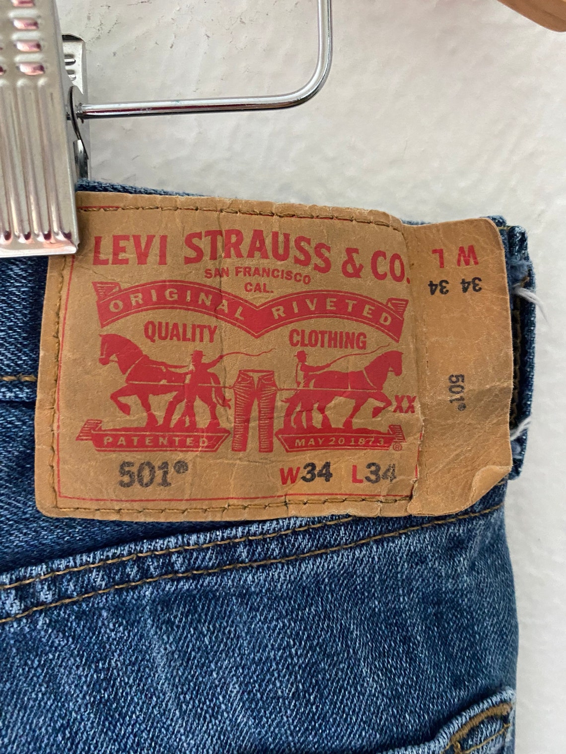 jeans levis selvedge
