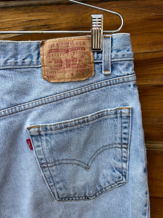 VTG Levis 550 Jeans, 33” x 32”