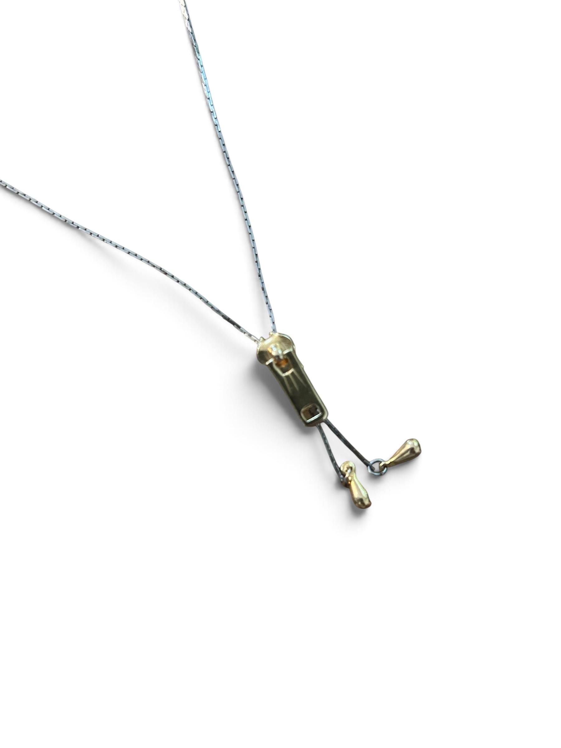 Zipper Y Necklace - Etsy