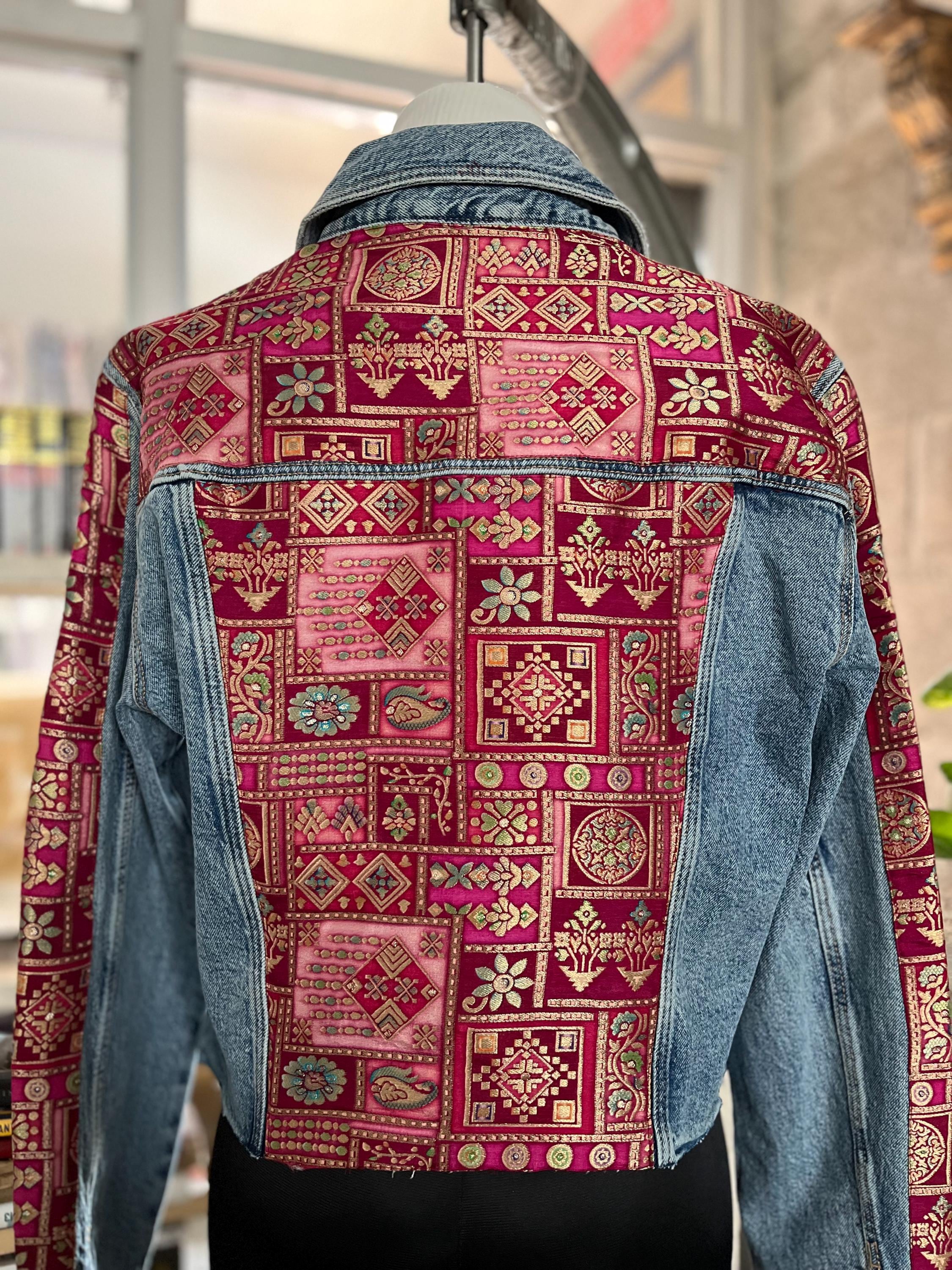 Ribbon Jean Jacket - Etsy Canada