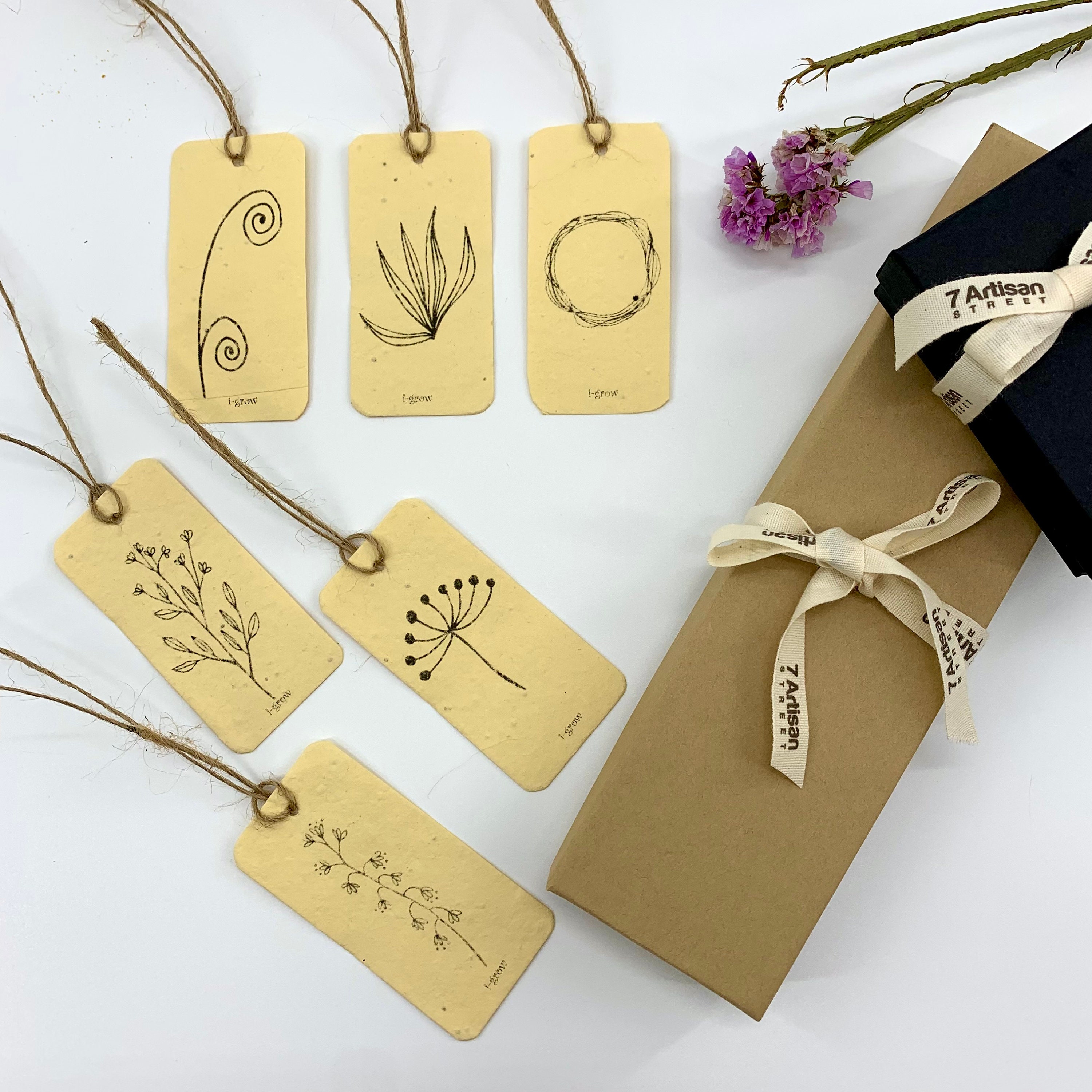 Large Seed Paper Product Tags