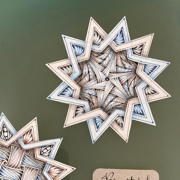 StarZ - set of 12 point Star Tiles