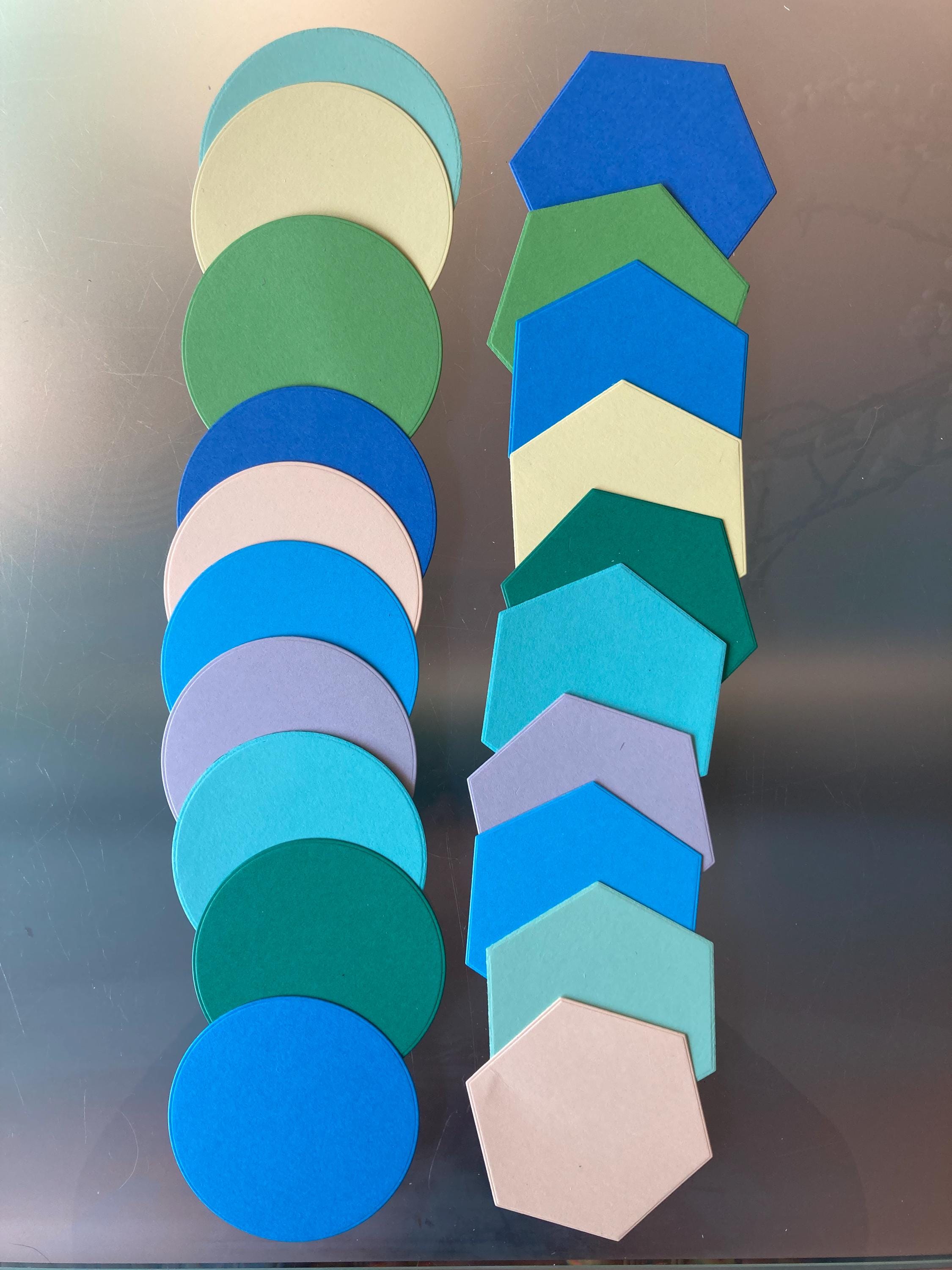Spring Tangle Tiles - Set of 20 Tiles in 10 Colors - Etsy